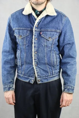 Levi's 'Red Tag' Made in U.S.A. Sherpa Denim Jacket '38R'