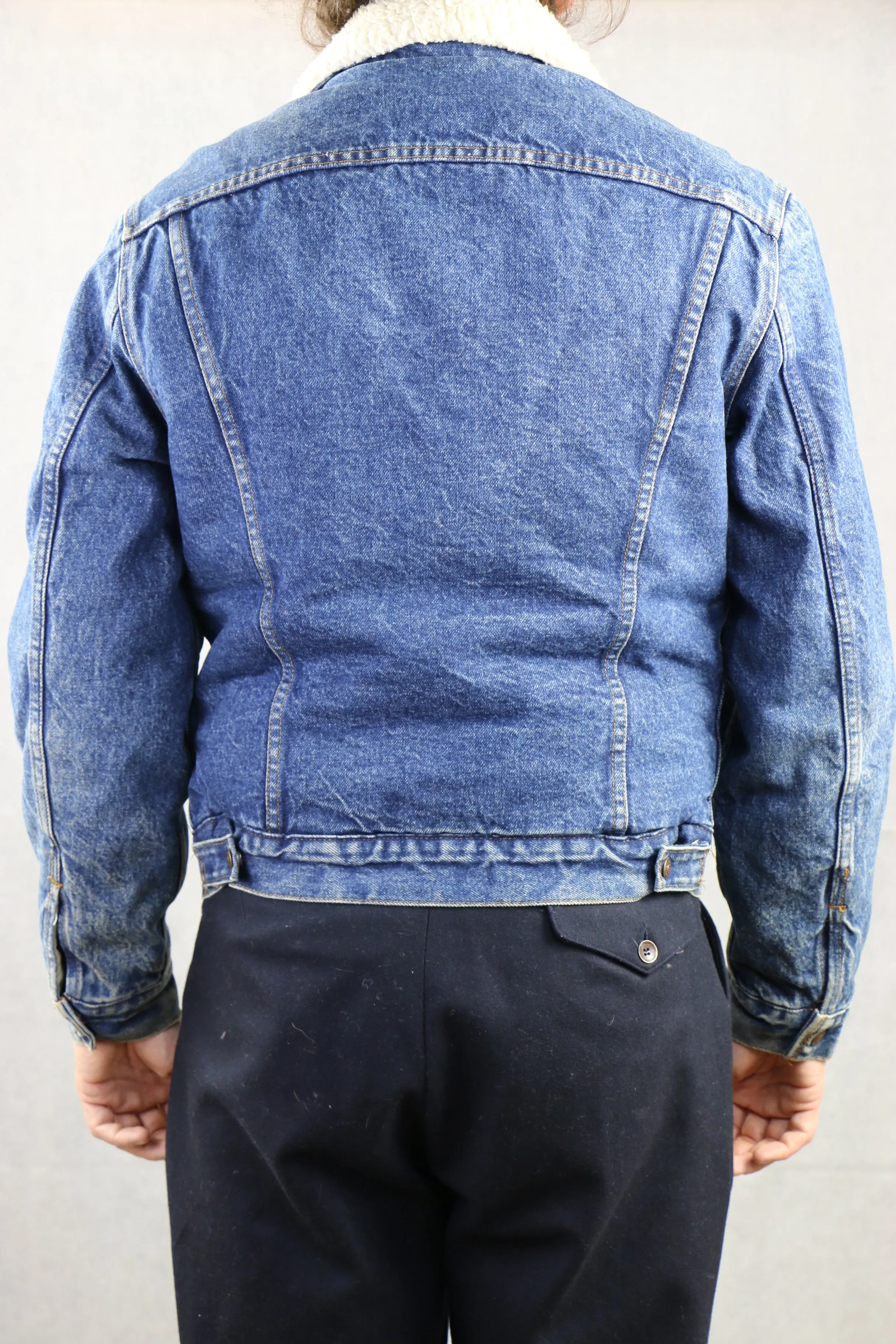 Levi's 'Red Tag' Made in U.S.A. Sherpa Denim Jacket '38R'