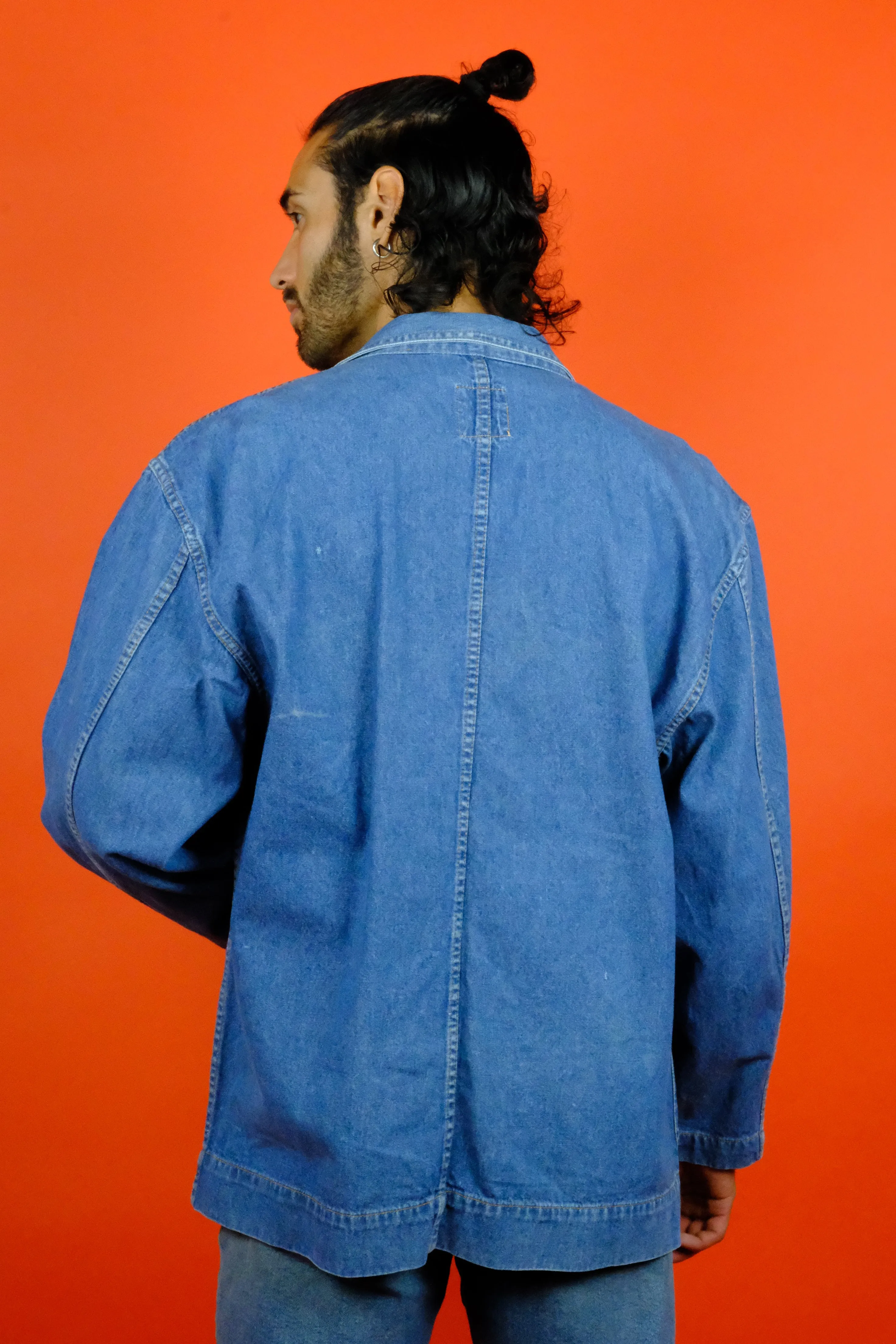 Levi's White Tab Denim Blazer