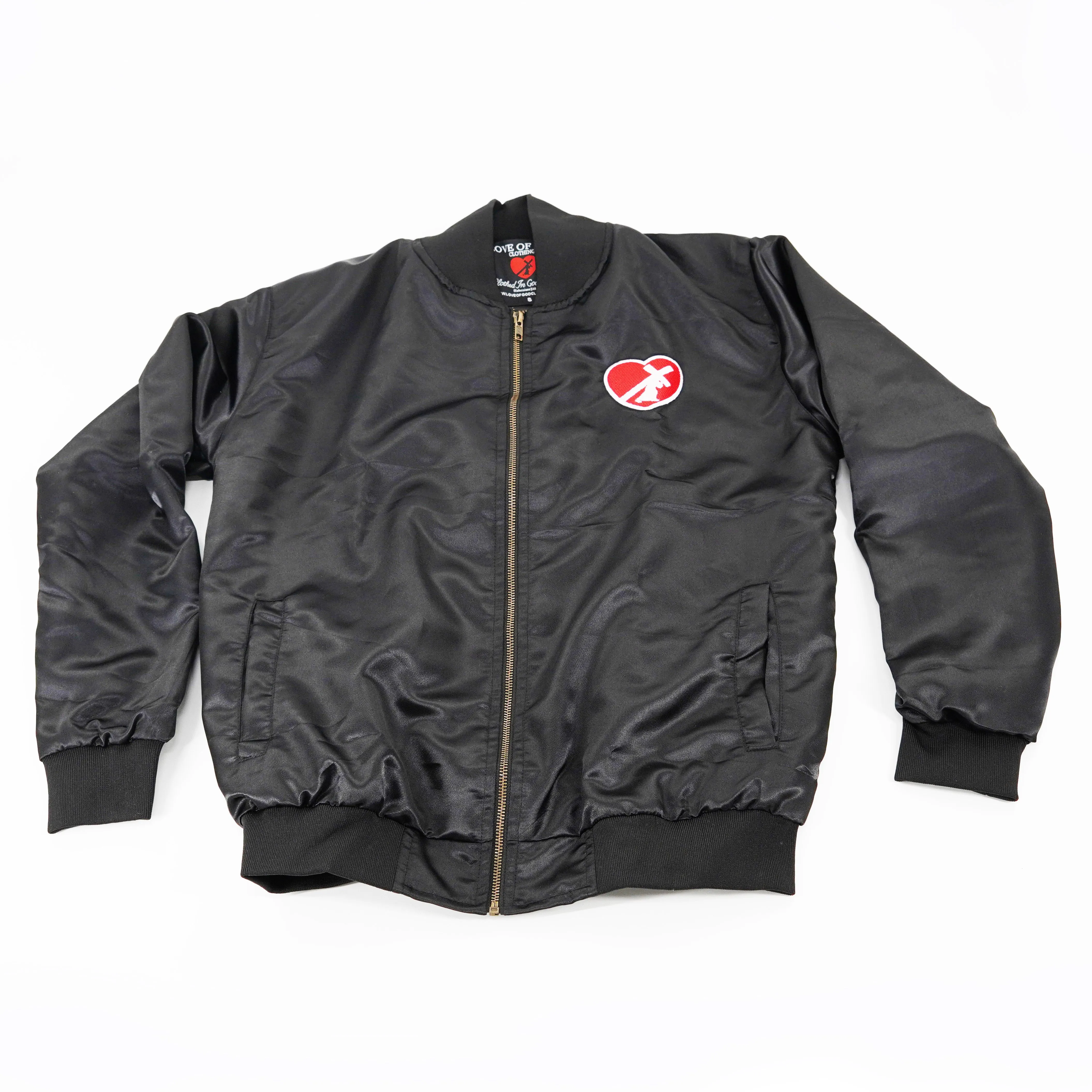 LIGHTWEIGHT EMBROIDERD BOMBER JACKETS (3 OPTIONS)