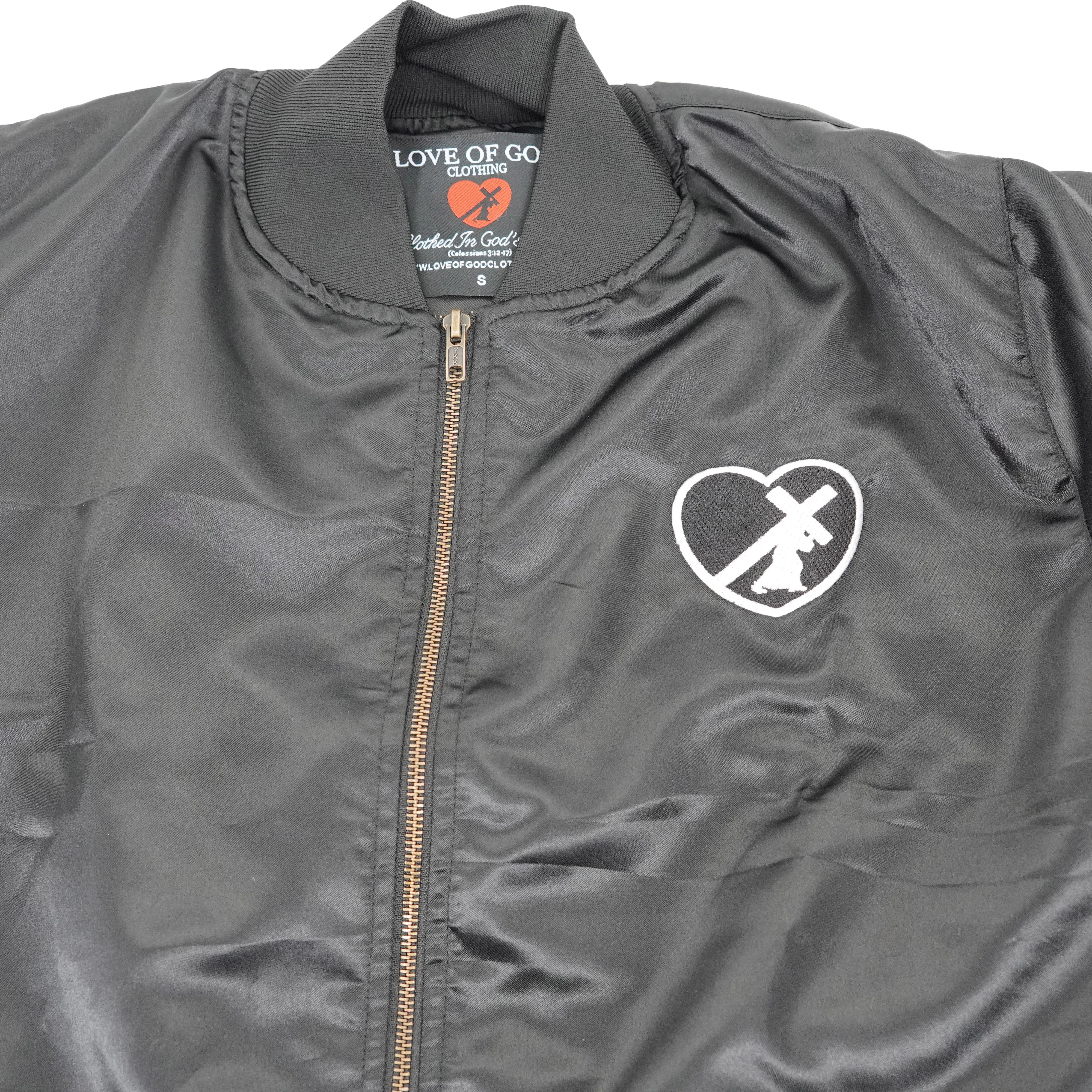 LIGHTWEIGHT EMBROIDERD BOMBER JACKETS (3 OPTIONS)