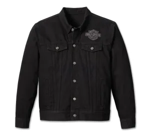 Men's Harley-Davidson Denim Jacket - Black
