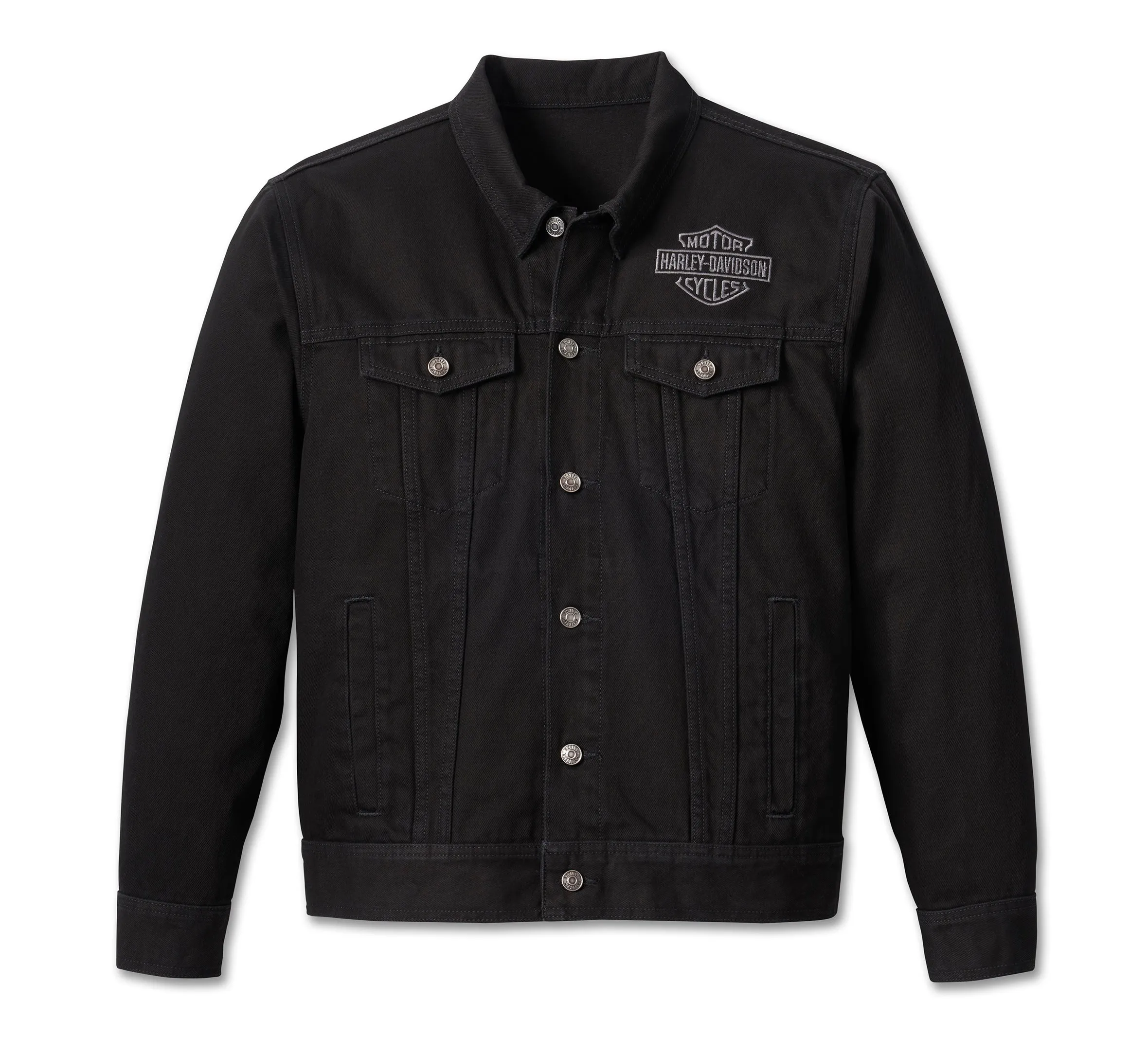 Men's Harley-Davidson Denim Jacket - Black