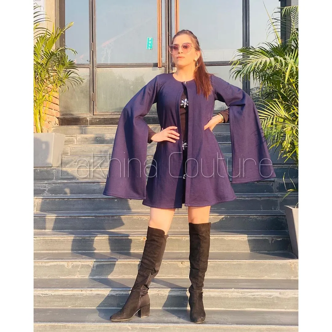 Navy Blue Warm Jacket