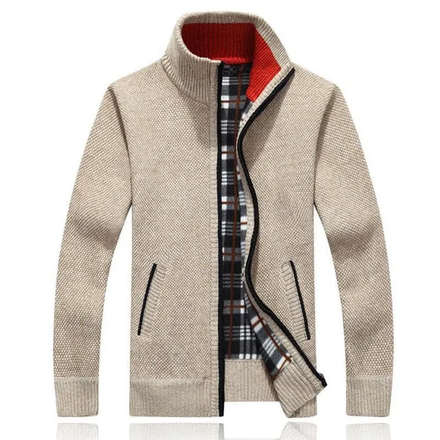 New Autumn Winter Jacket Men Warm