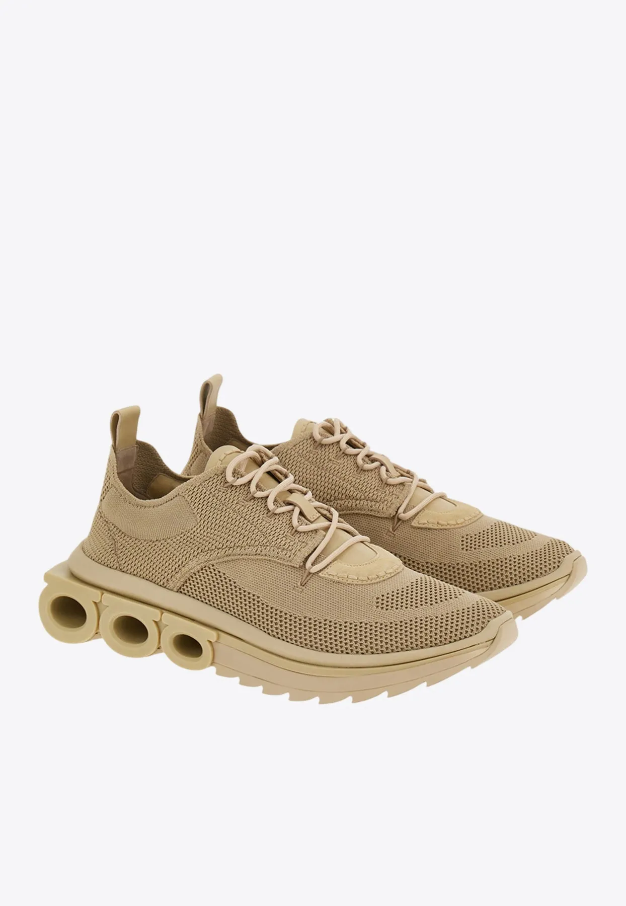 Nima Running Knit Low-Top Sneakers