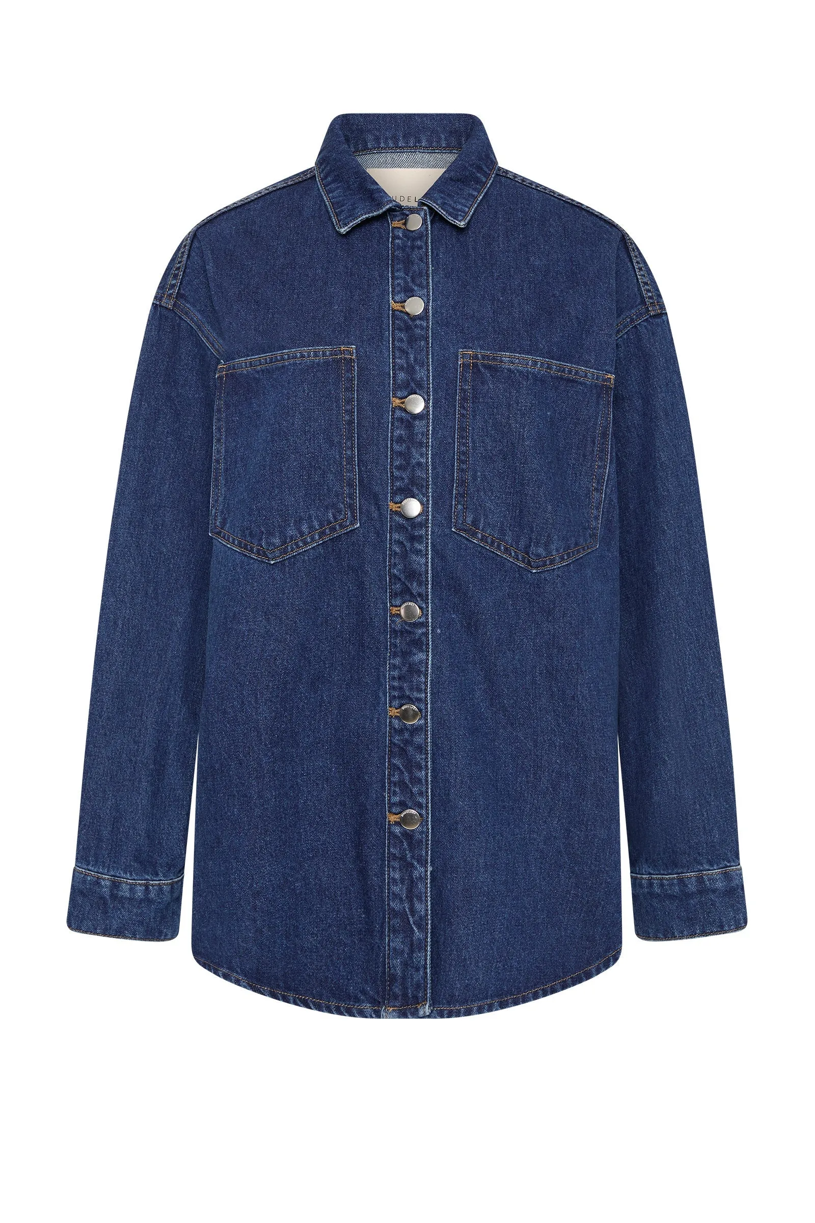 ORGANIC DENIM OVERSHIRT