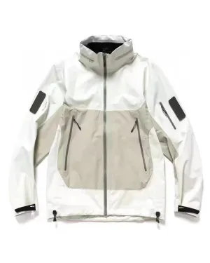 outdoor solid Seam Sealed Windbreaker With Hood unsex Interchange Jacket