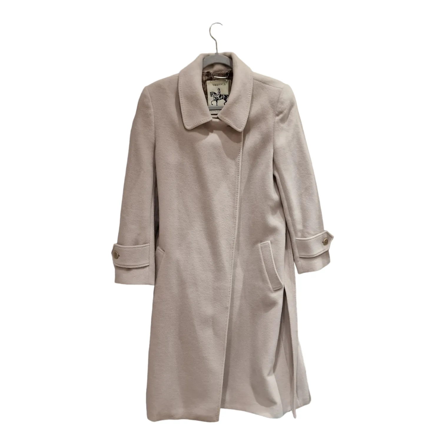 Paul Costello Dressage, Taupe Wool Coat, Size 10