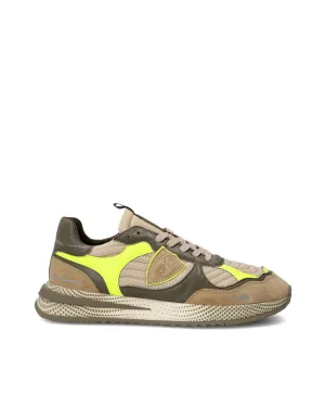 Philippe Model Sneakers Olympique Running Uomo Militare/Giallo