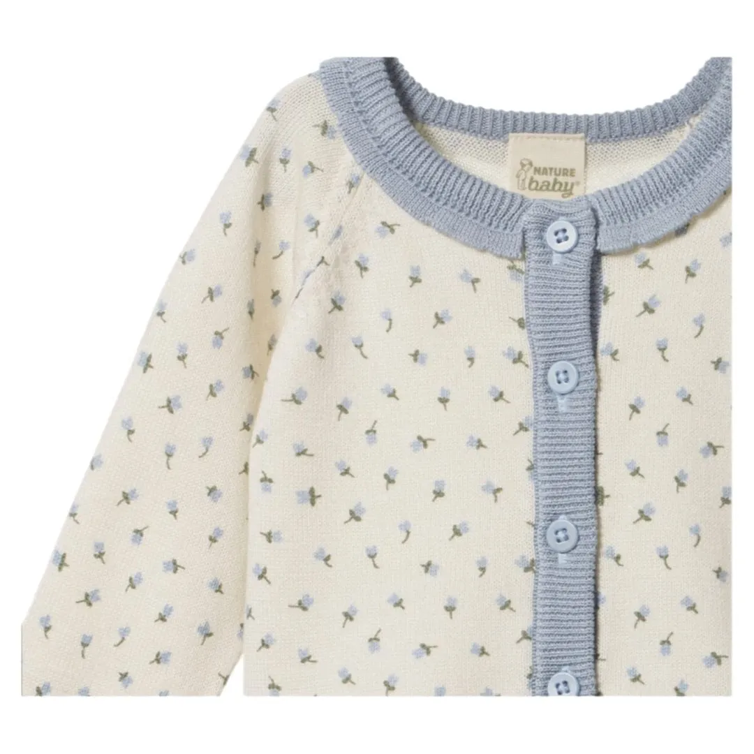 Piper Cardigan - Blue Tulip