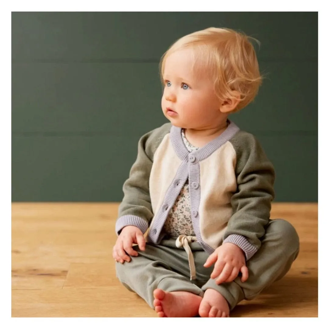 Piper Cardigan - Lilac Trio