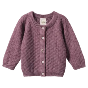 Piper Cardigan - Twilight Basket Knit