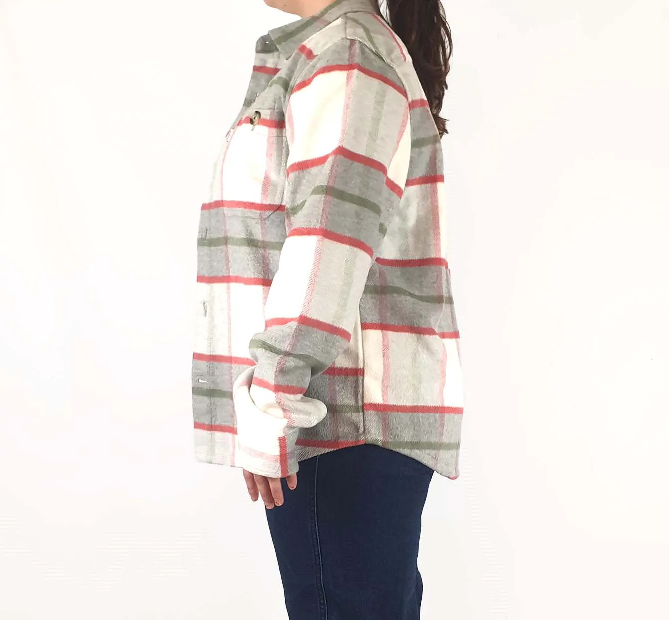 Plaid oversize light jacket size XL