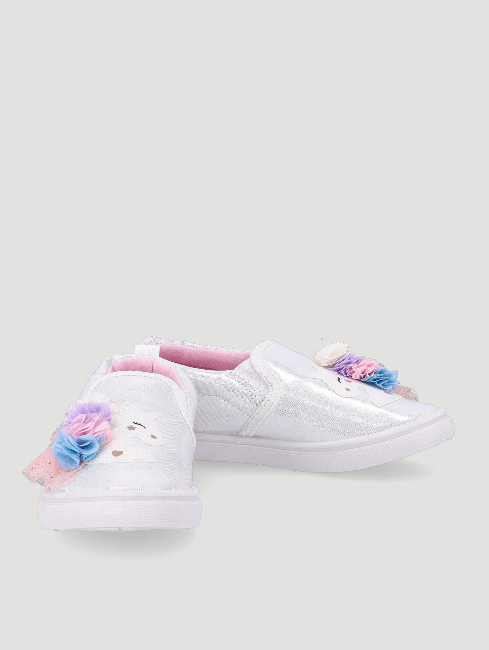 Pre-Girls Slip-On Sneaker - White