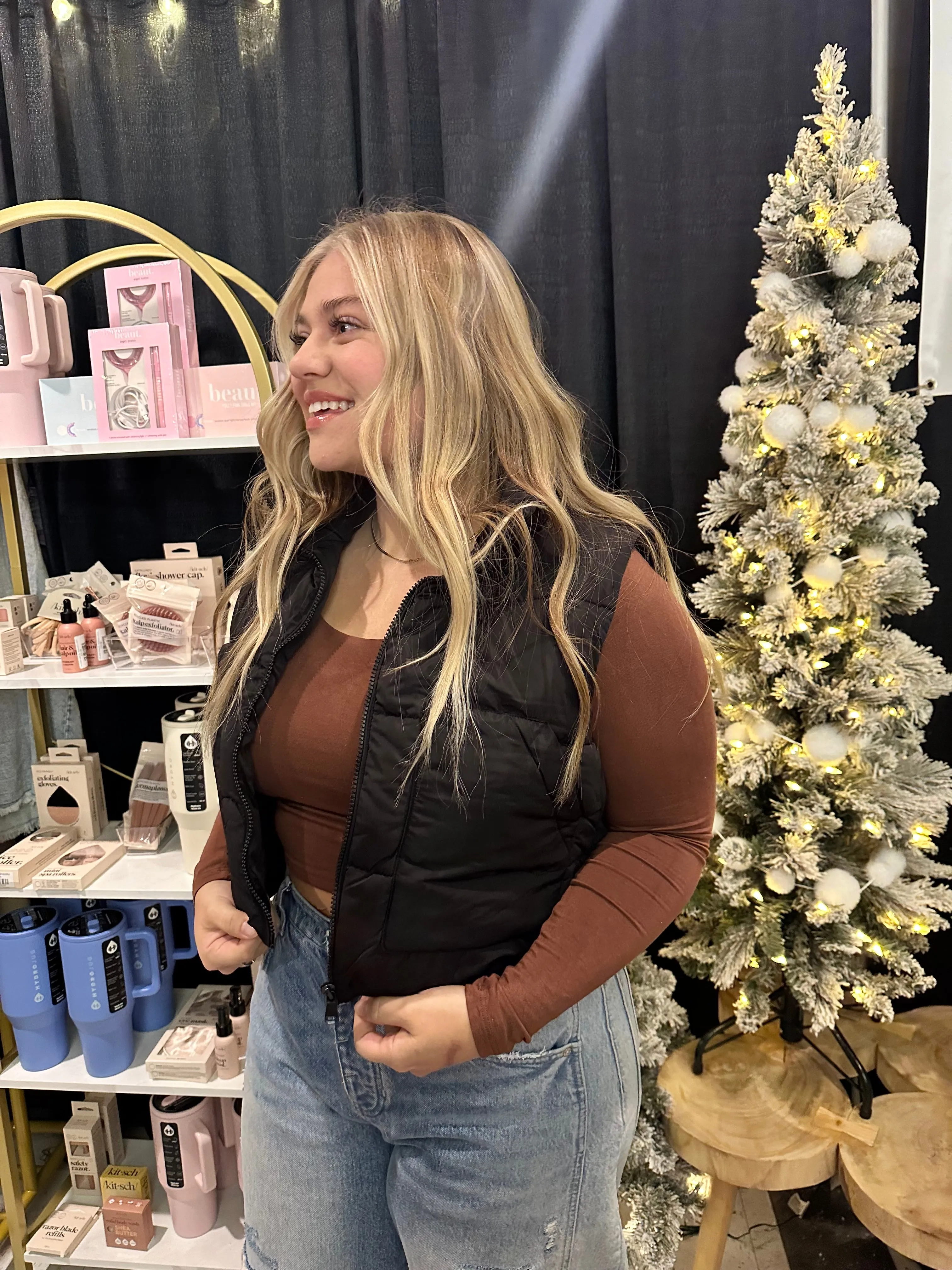 Puffer Vest Large Pockets