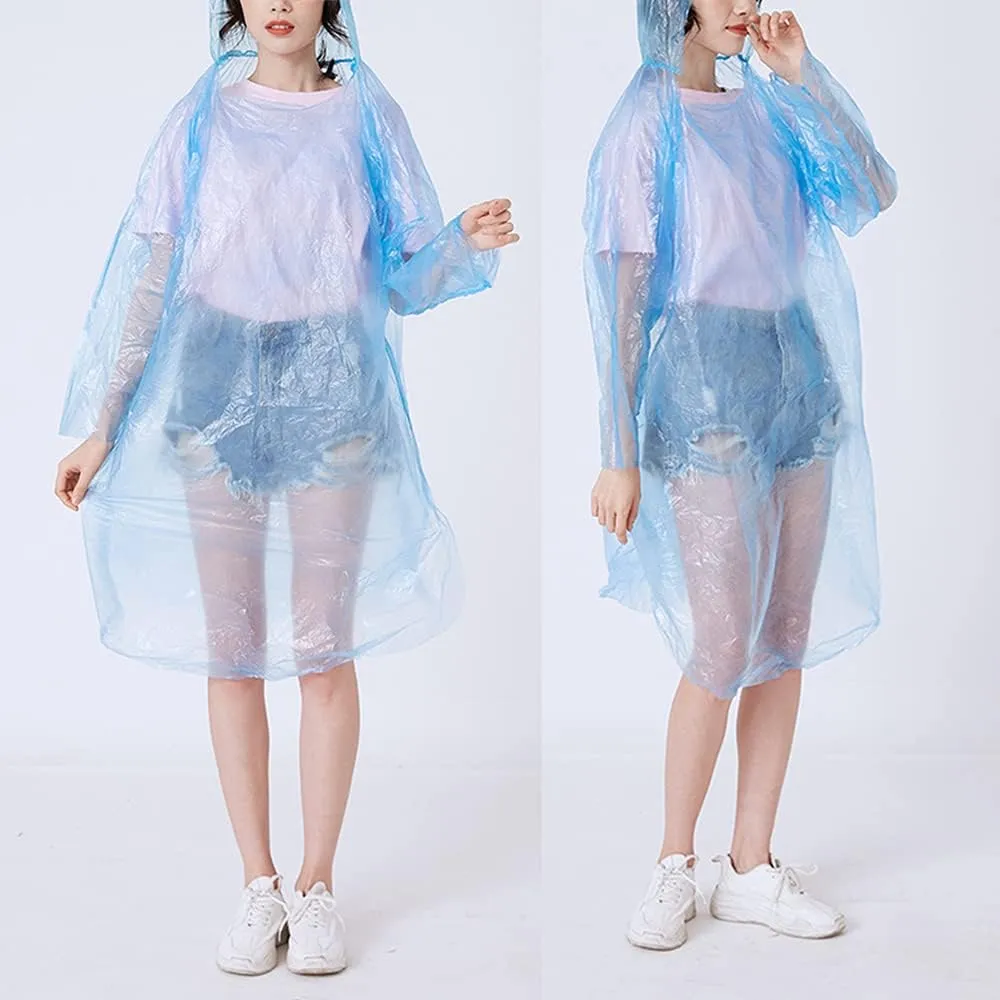 Raincoat Rain Cover Handcrafted Portable Ball Disposable Transparent Emergency (random Raincoats color) Coat Highly functional Waterproof