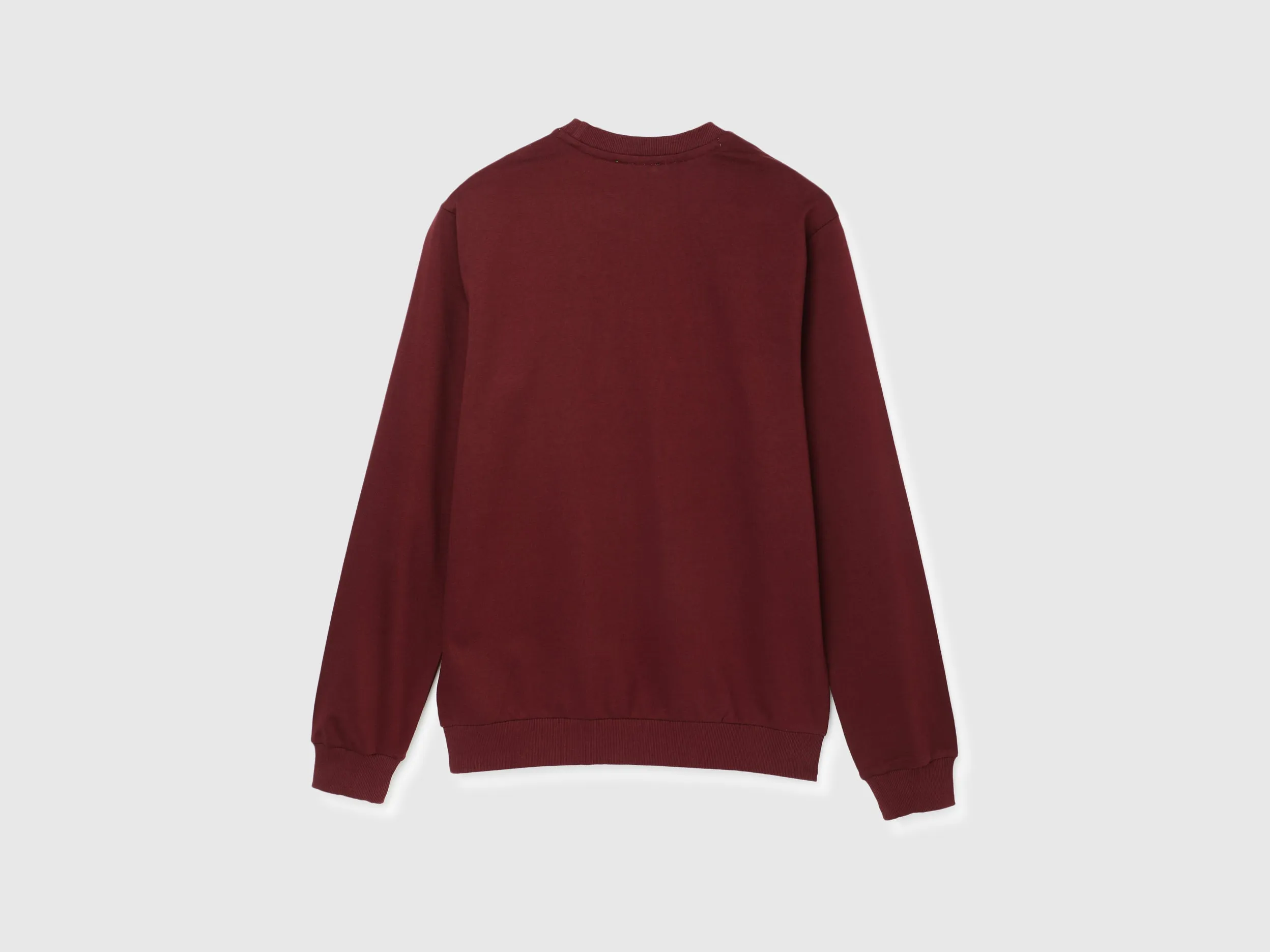 Regular Fit Round Neck Solid Sweatshirt