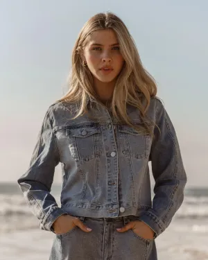 Sass Rylie Jacket - Mixed Denim