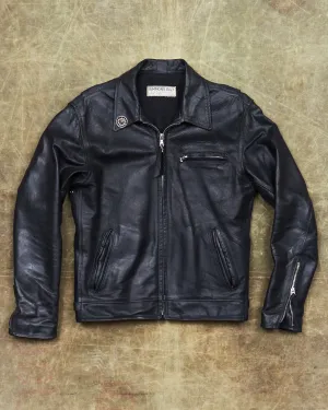 Second Hand Simmons Bilt Roadster Horsehide Leather Jacket Size 40