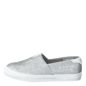 Slip-on Ballerina Glitter Jr Silver