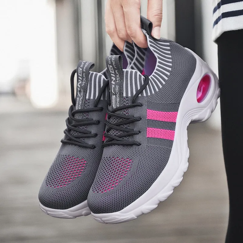 Sneakers Women Tennis Shoes Air Cushion Comfortable Female sports Shoes
