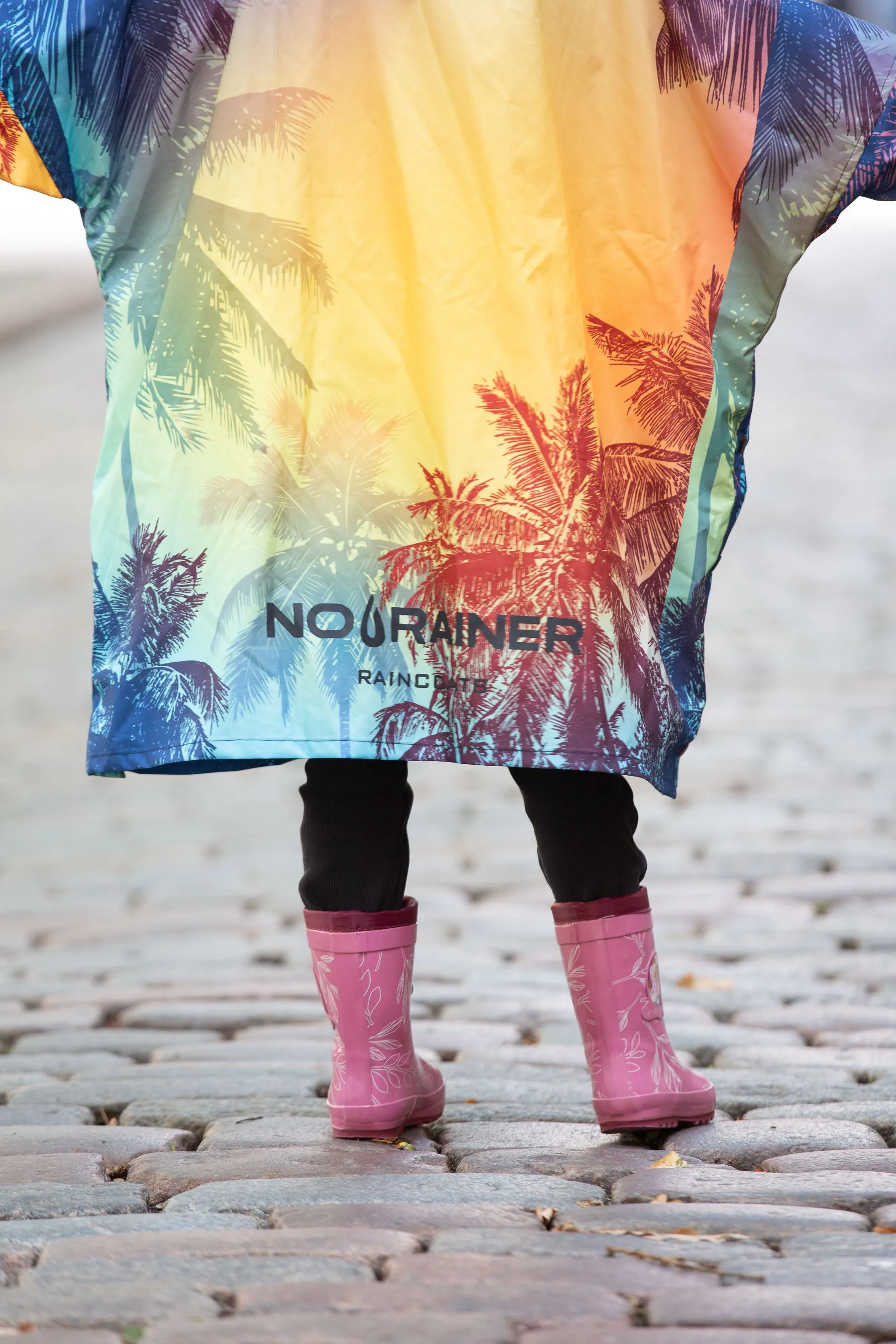 Sunset Kids Poncho