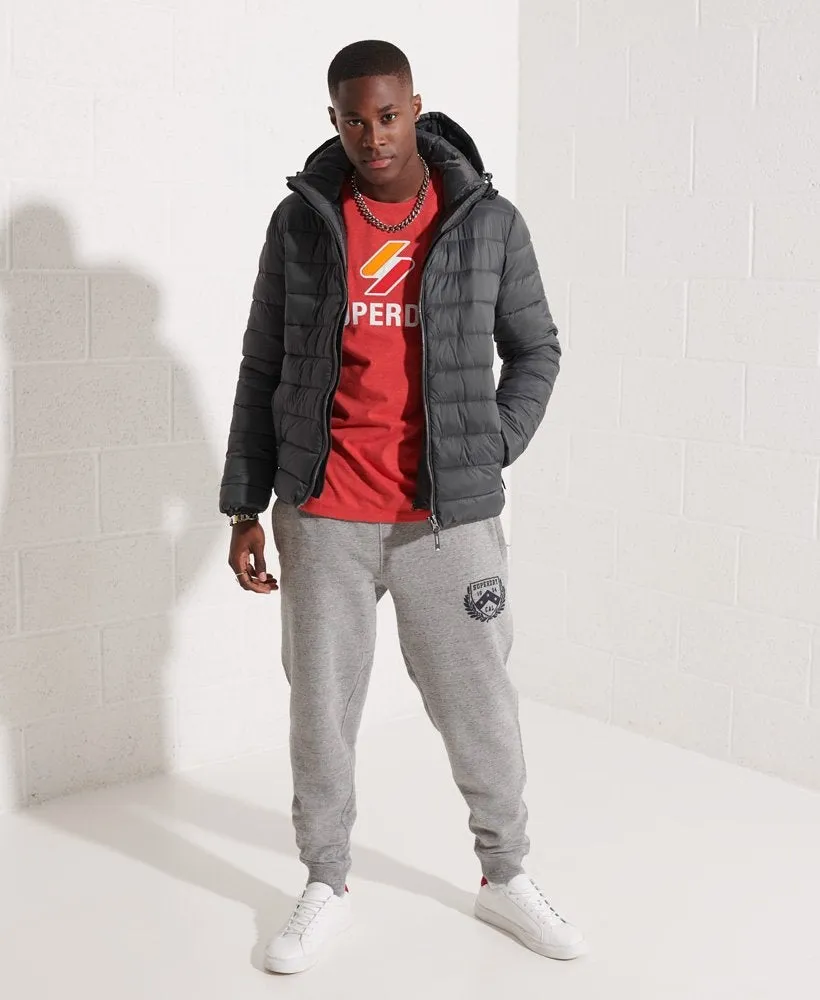 Superdry Classic Fuji Puffer Jacket Charcoal