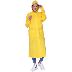 THE CLOWNFISH Raincoats for Women Waterproof Reversible Double Layer. Brilliant Series (Magenta, XX-Large)