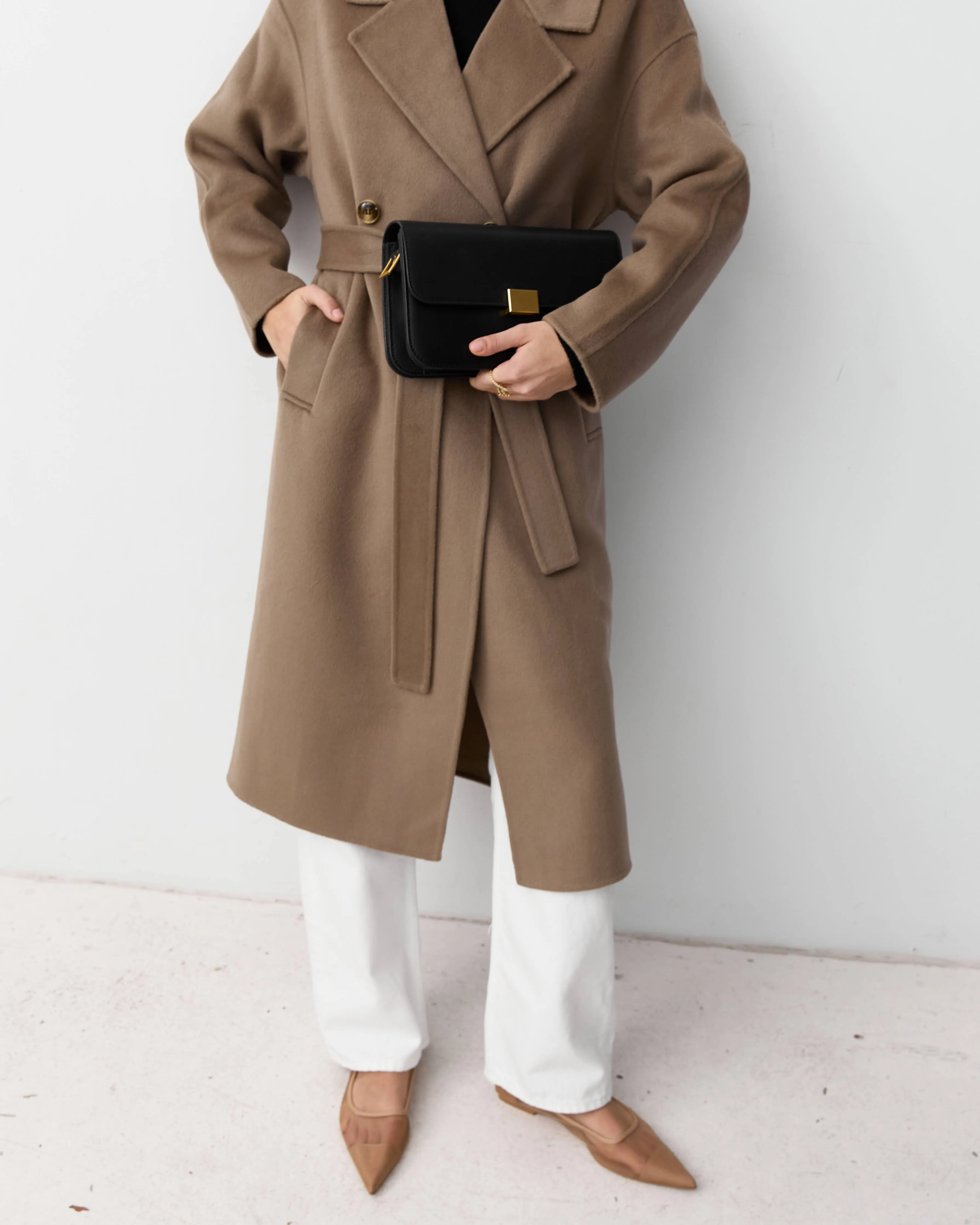 THE LONDON COAT - TAUPE