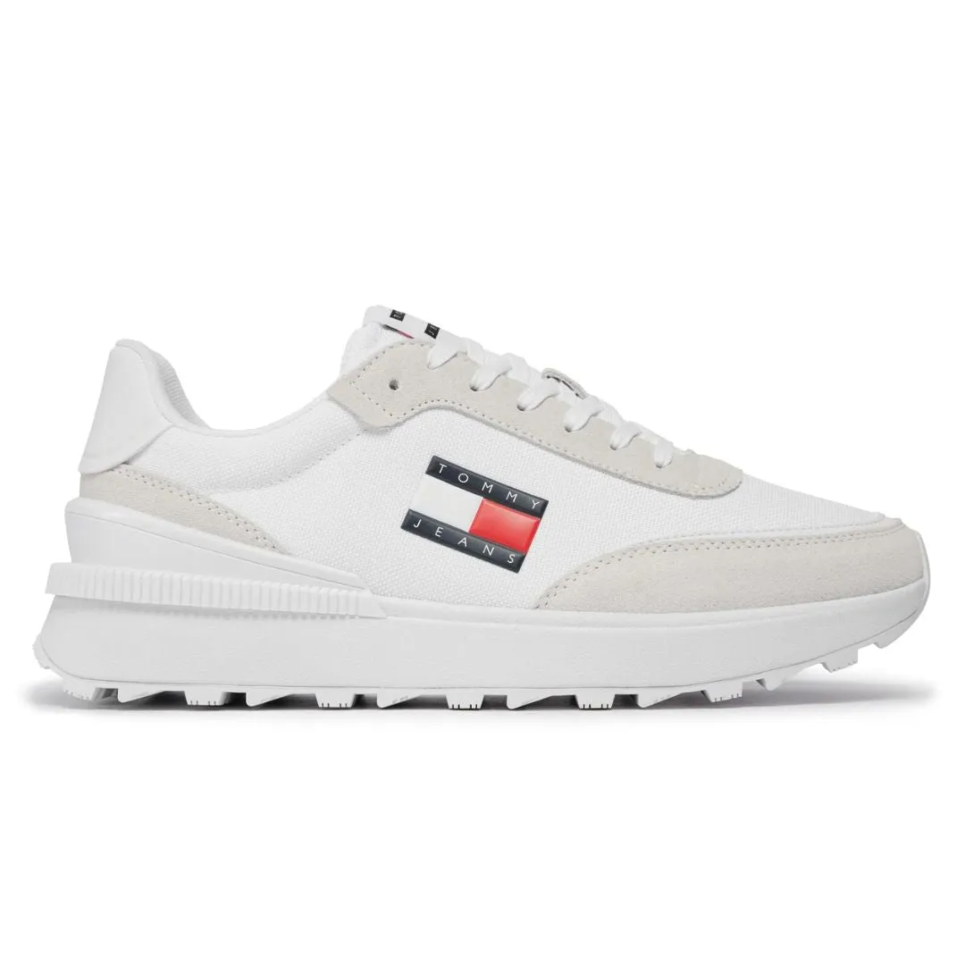 Tommy Hilfiger Jeans TJM Technical Runner Sneakers EM0EM02511-WHT
