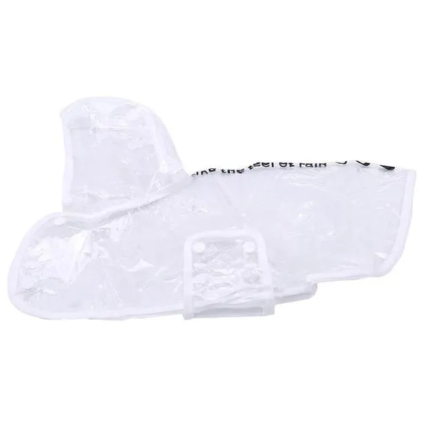 Transparent Dog Raincoat
