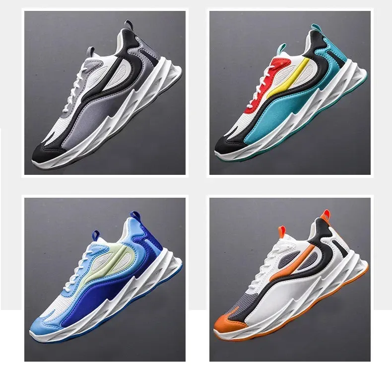 Trendy Cushion Running Sneakers for Outdoor Adventure