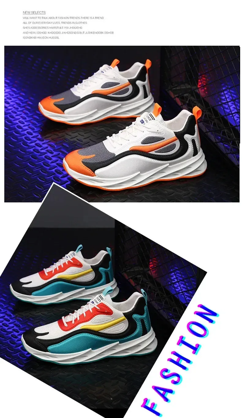 Trendy Cushion Running Sneakers for Outdoor Adventure