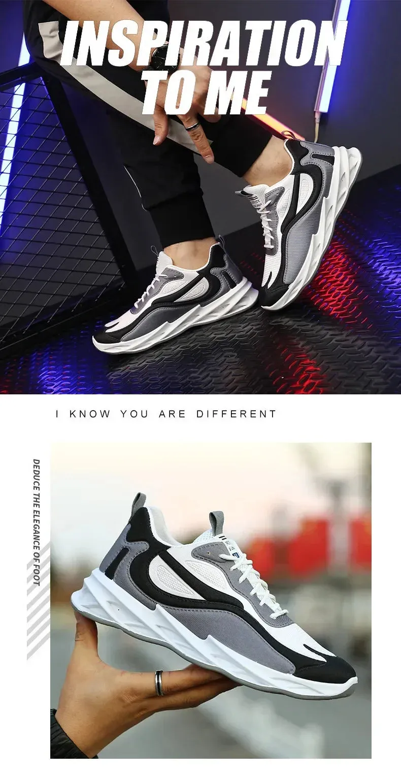 Trendy Cushion Running Sneakers for Outdoor Adventure