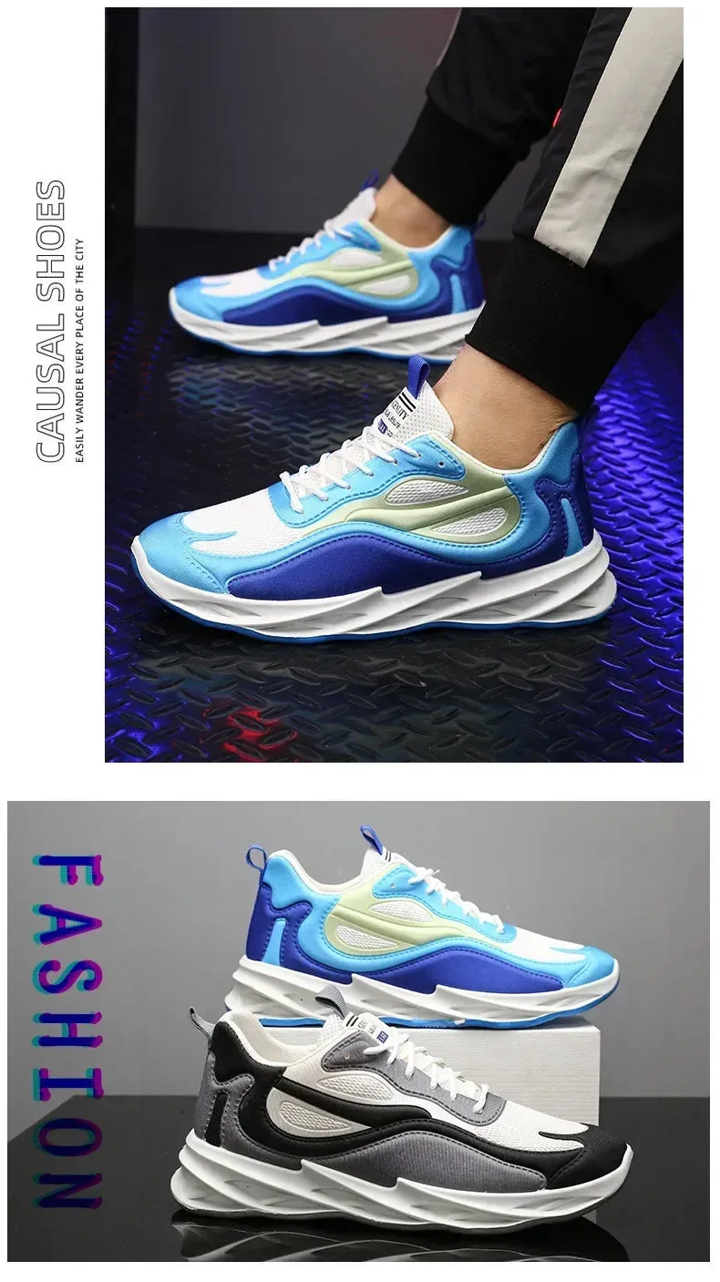 Trendy Cushion Running Sneakers for Outdoor Adventure