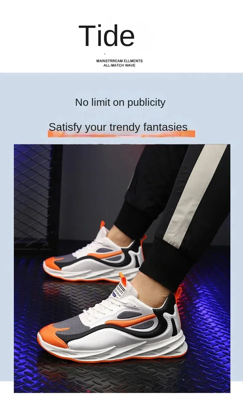 Trendy Cushion Running Sneakers for Outdoor Adventure
