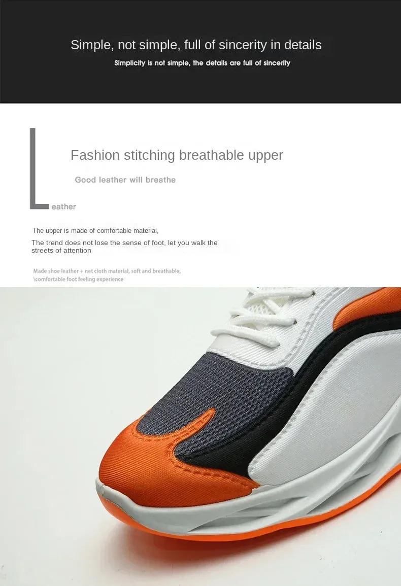 Trendy Cushion Running Sneakers for Outdoor Adventure