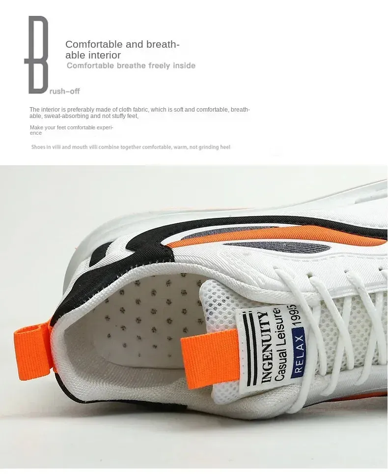 Trendy Cushion Running Sneakers for Outdoor Adventure