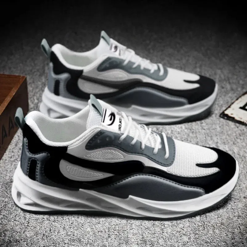 Trendy Cushion Running Sneakers for Outdoor Adventure