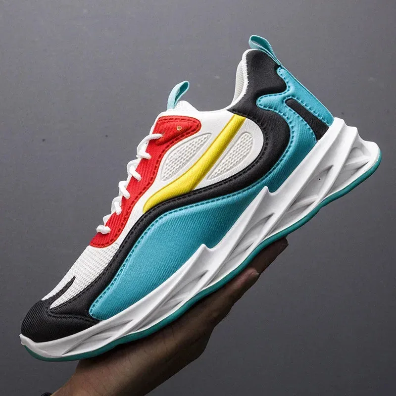 Trendy Cushion Running Sneakers for Outdoor Adventure