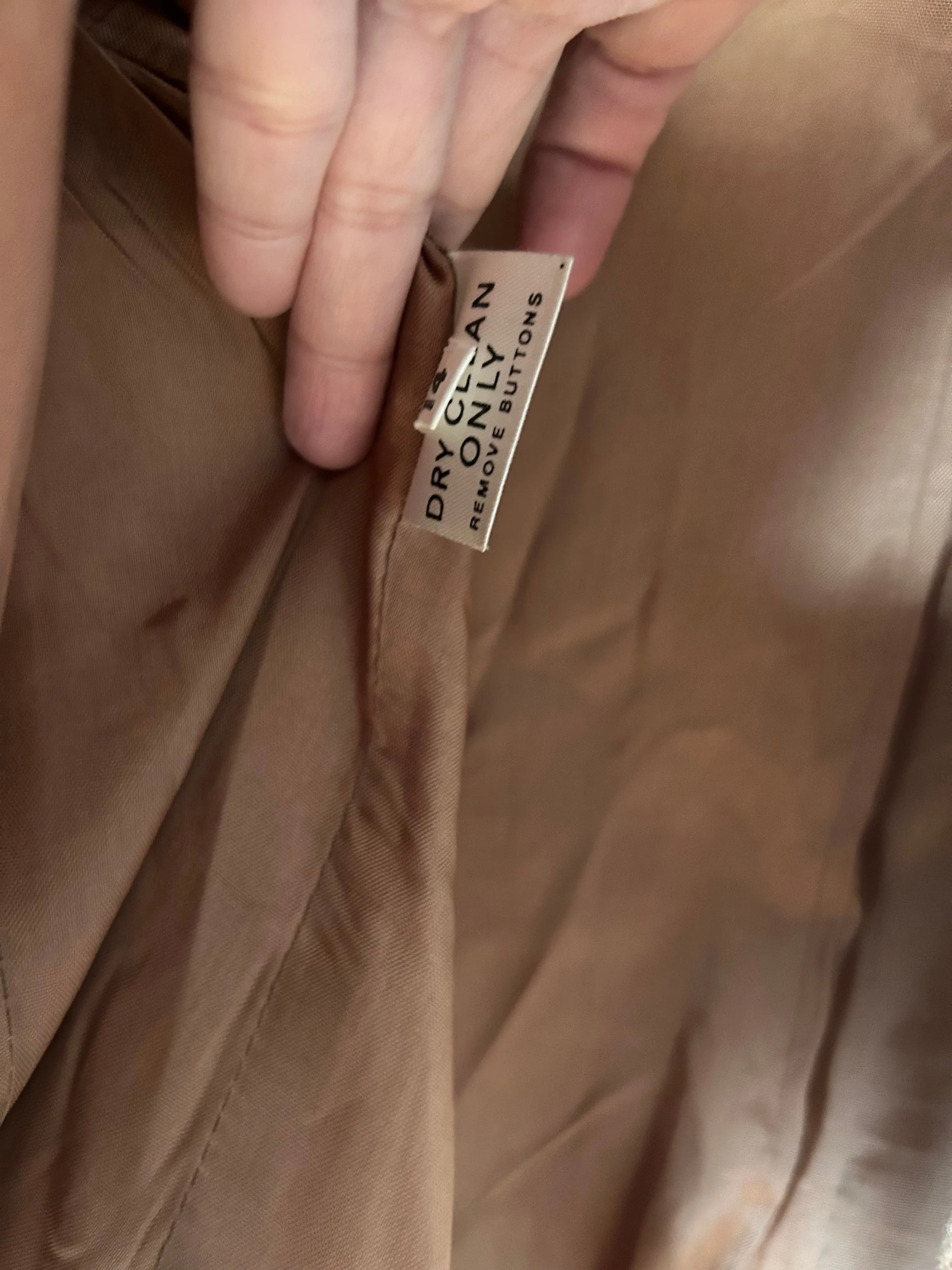 Vintage wool wowen colbert