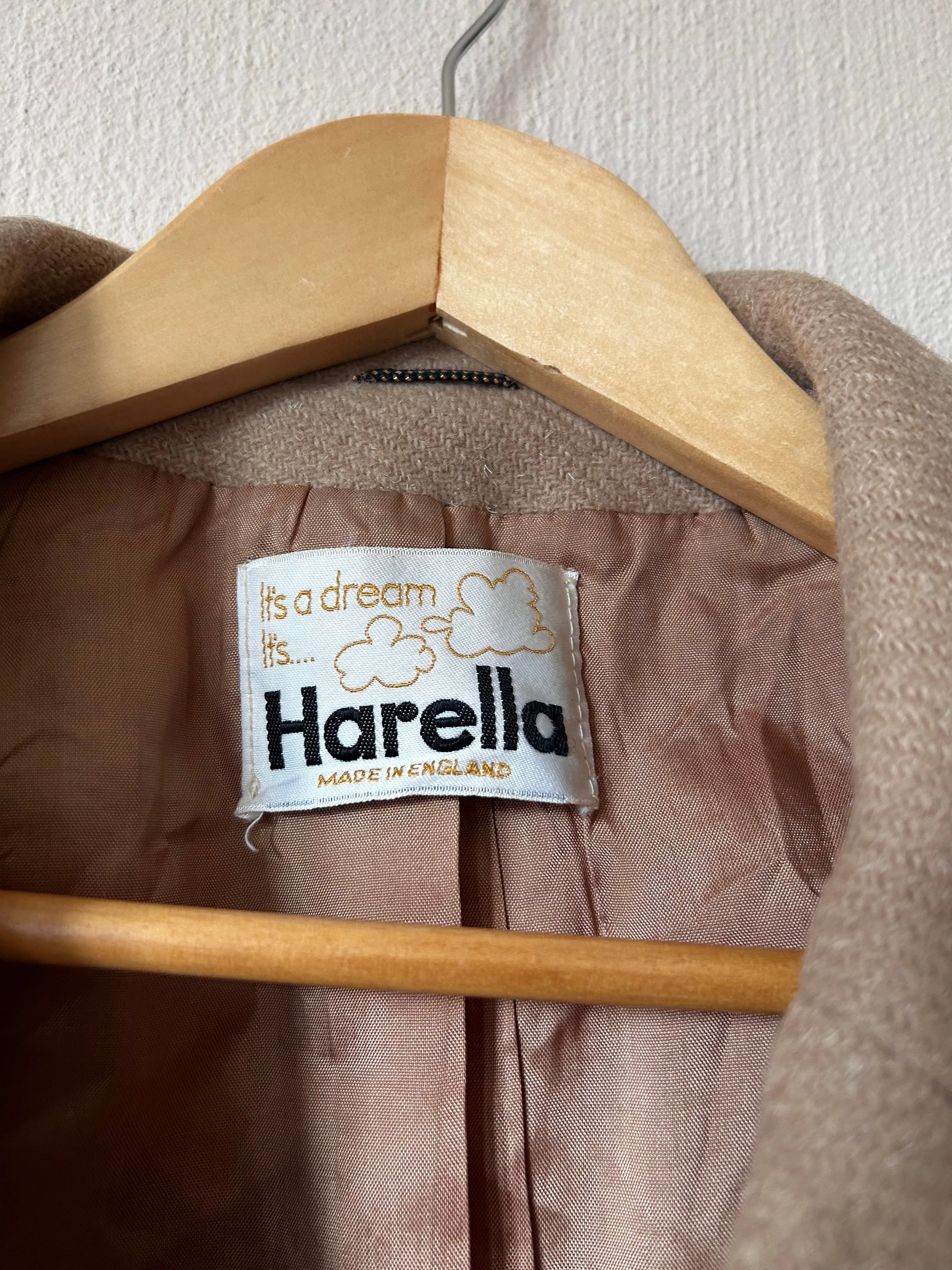 Vintage wool wowen colbert