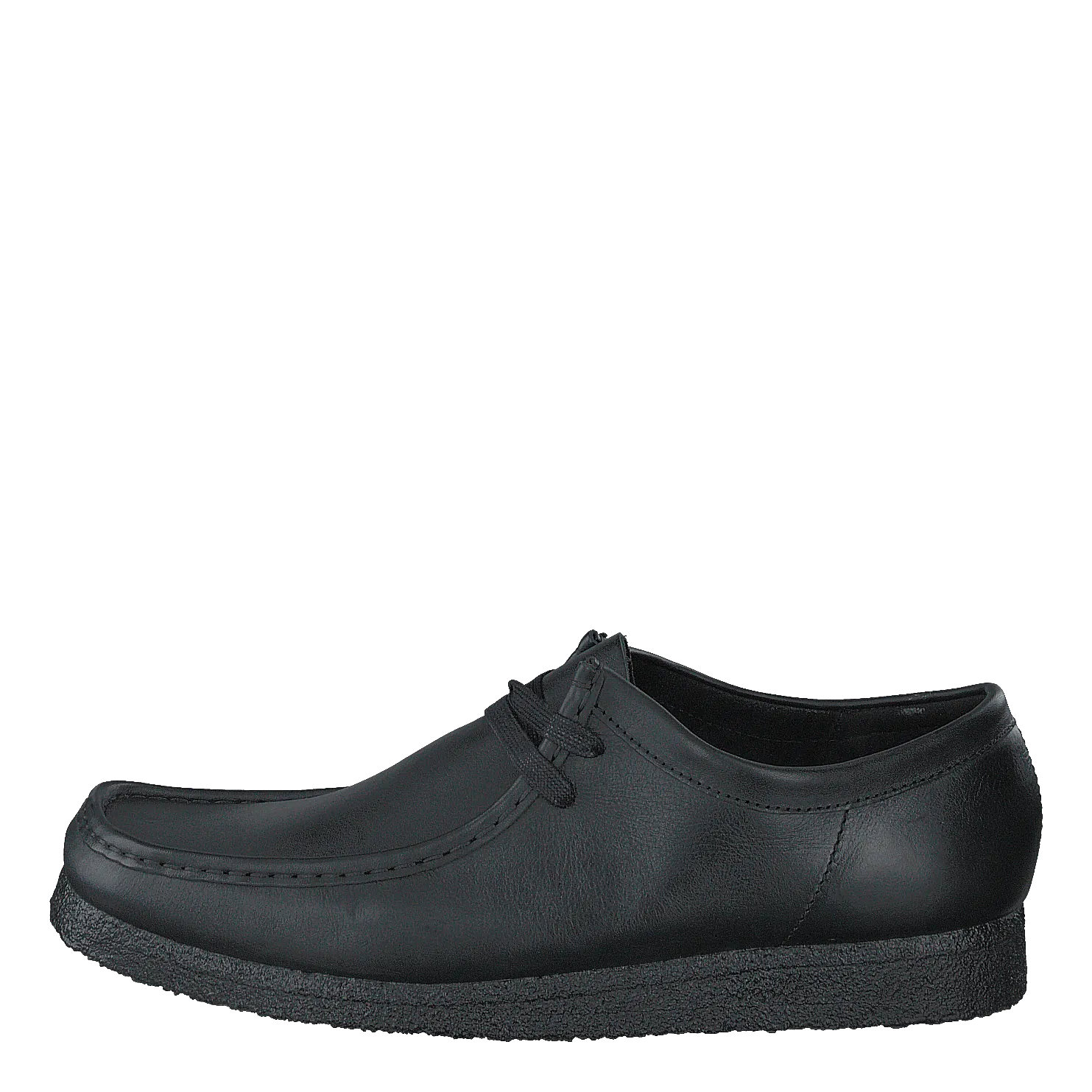 Wallabee Black Leather