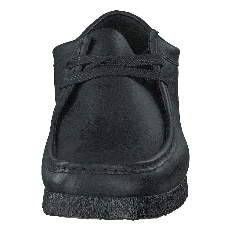 Wallabee Black Leather