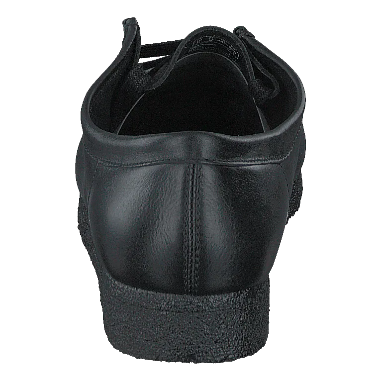 Wallabee Black Leather