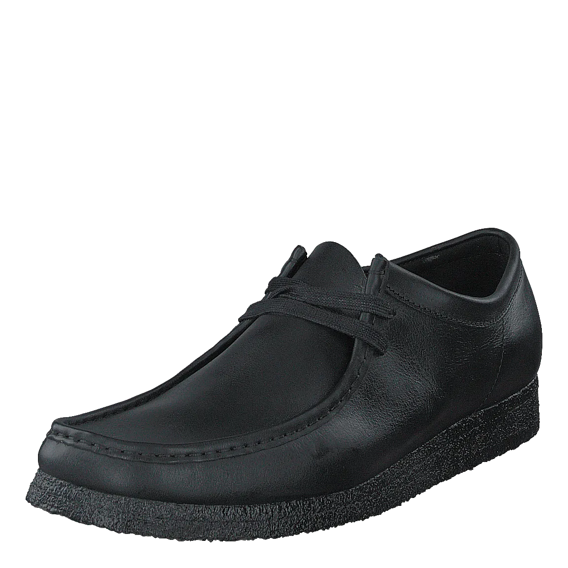 Wallabee Black Leather