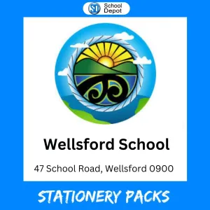 Wellsford School Stationery Pack 2025 Year 7 & 8