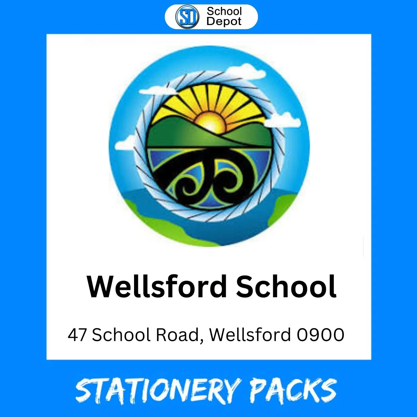 Wellsford School Stationery Pack 2025 Year 7 & 8