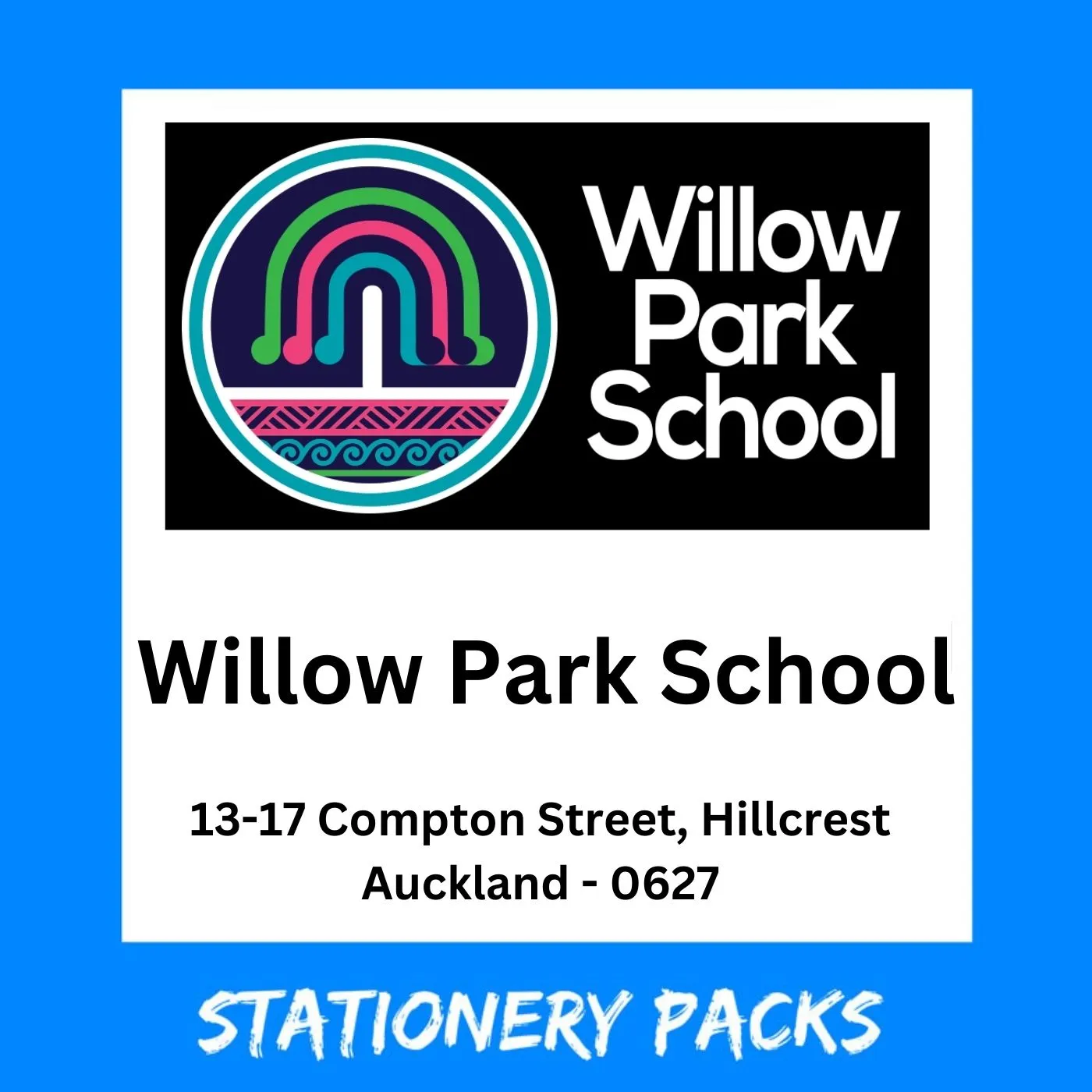 Willow Park School Stationery Pack 2025 Year 6